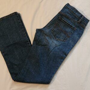 LOFT Women's Boot Cut Jeans - Dark Blue